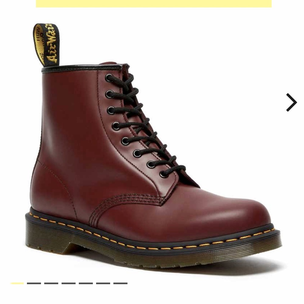 1460 SMOOTH LEATHER LACE UP BOOTS